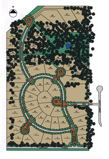 Small Harrison West Site Plan